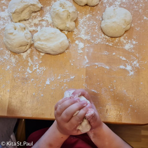 Dinkelbrötchen Kita St.Paul